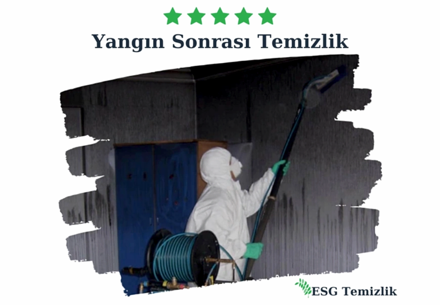 yangın sonrası temizlik